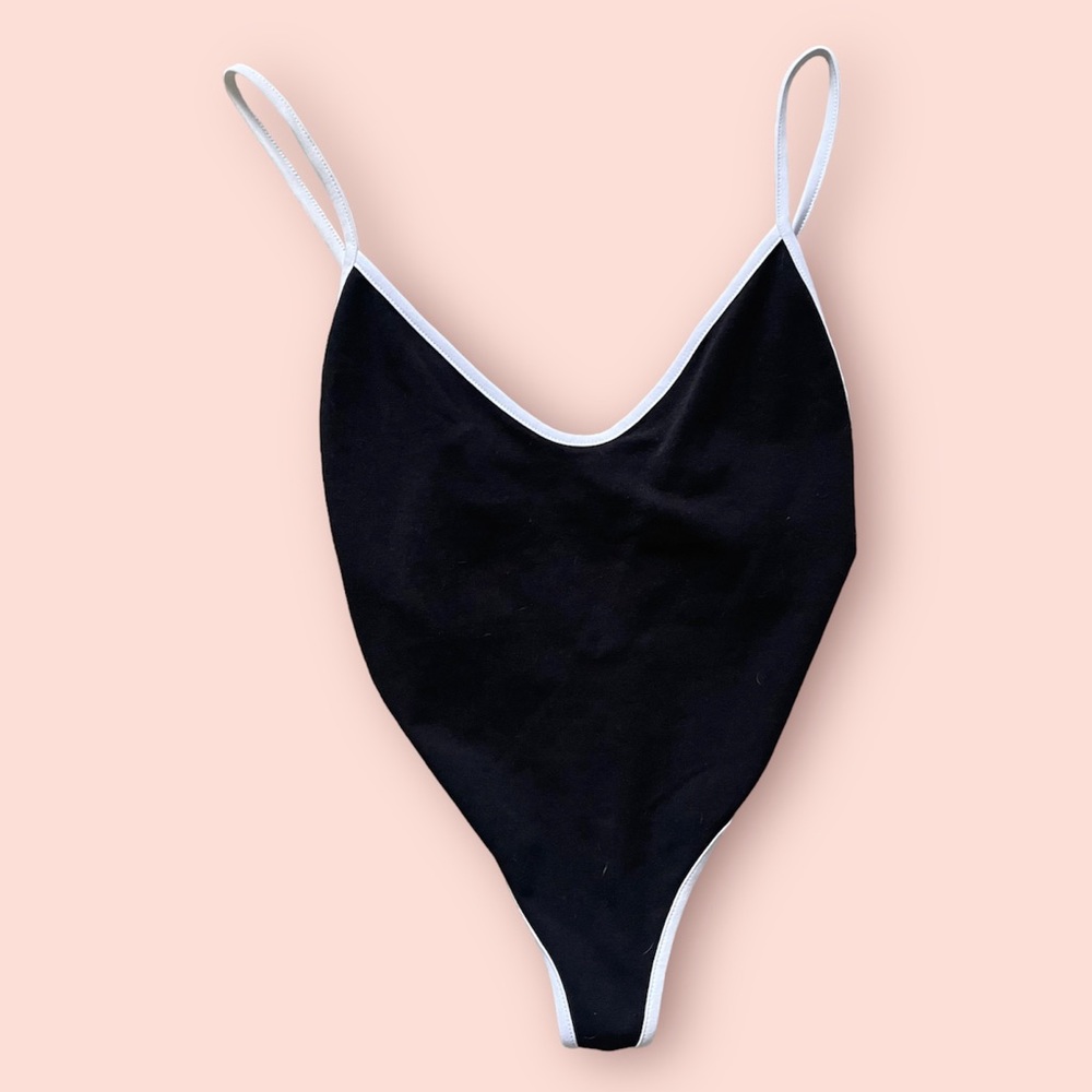 ASOS Petite Plunge Bodysuit